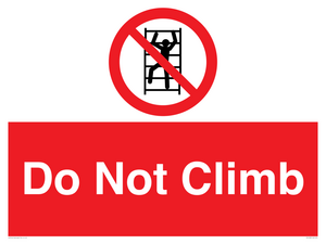 Do Not Climb